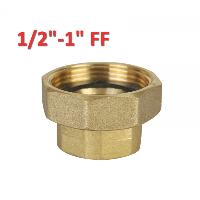 ICMA 789 - Embout à siège plat pour circulateur 1/2'' femelle x 1'' femelle