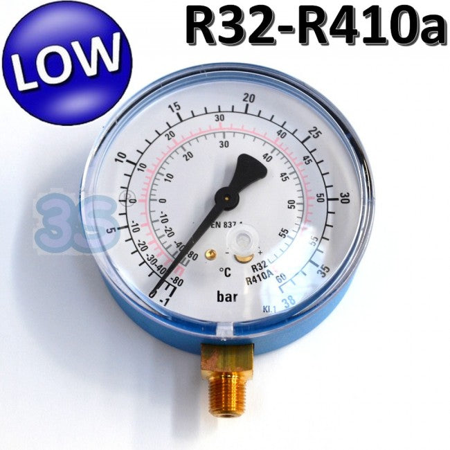 Manomètre basse pression pour balances à gaz R32 et R410A