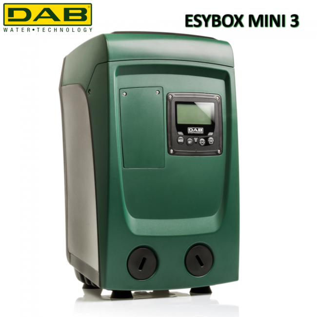 Autoclave compact avec système de pressurisation automatique et variateur de fréquence - DAB ESYBOX MINI 3