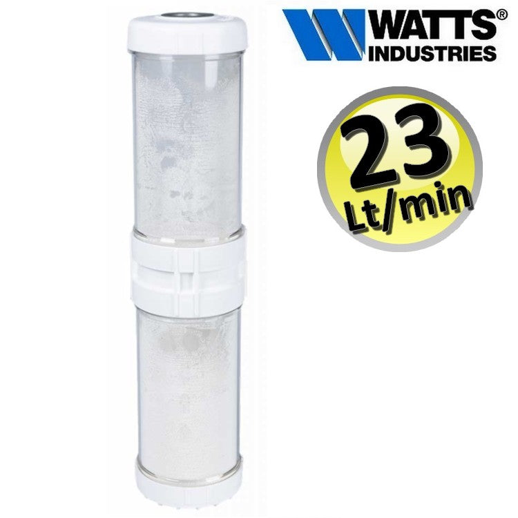 Cartouche de remplacement WATTS pour système anticalcaire Oneflow OFTWH-R 23 l/min