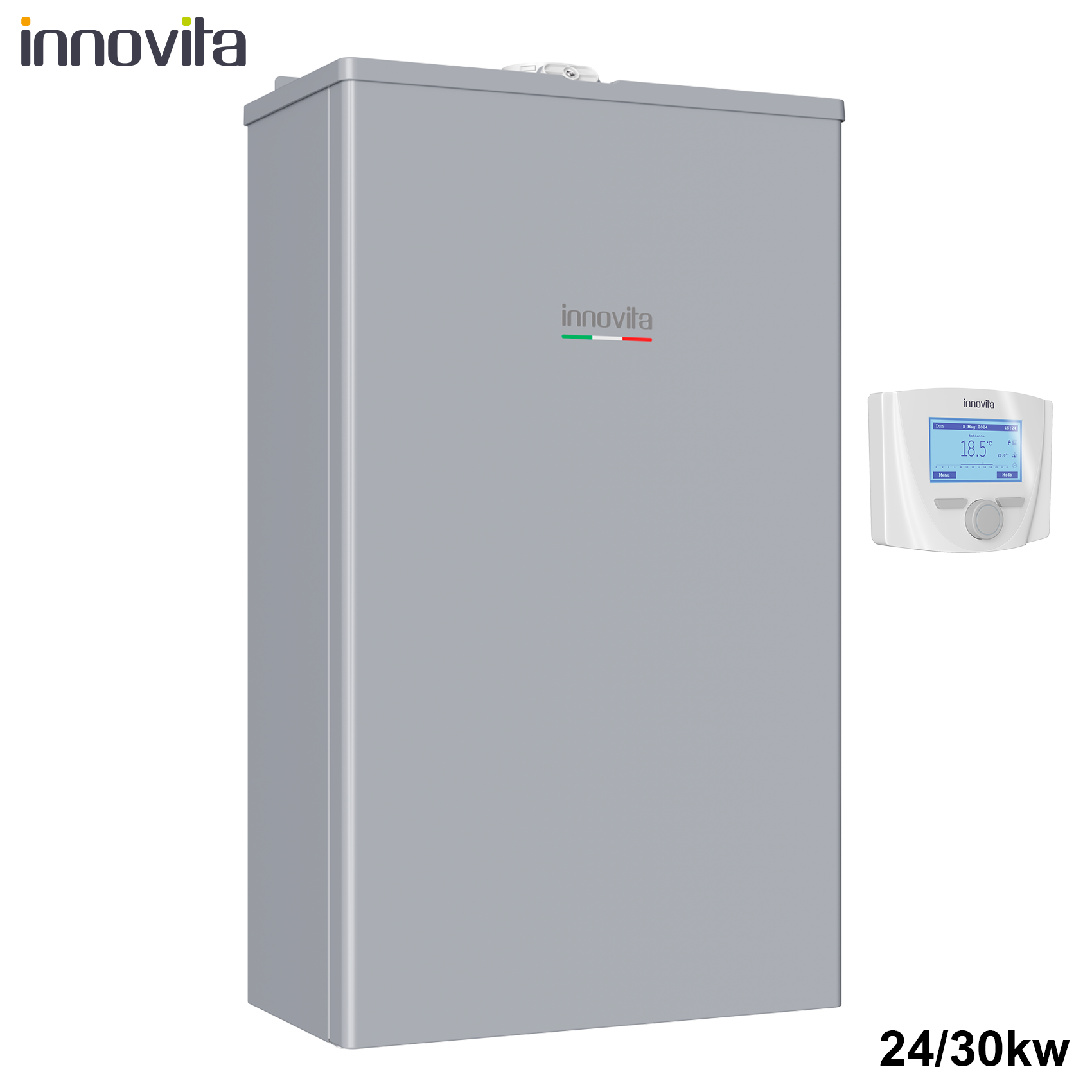 INNOVITA KALDAIA EXT 24/30 - MTN - 24kW condensing outdoor boiler for heating and 30kW for domestic hot water, natural gas