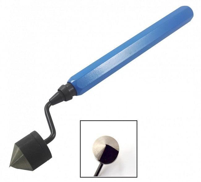 Pencil deburrer for copper pipes with diameters from 6 to 16 mm