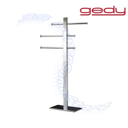 Porte-serviettes sur pied avec 3 porte-serviettes coulissants - BRIDGE 7631 GEDY