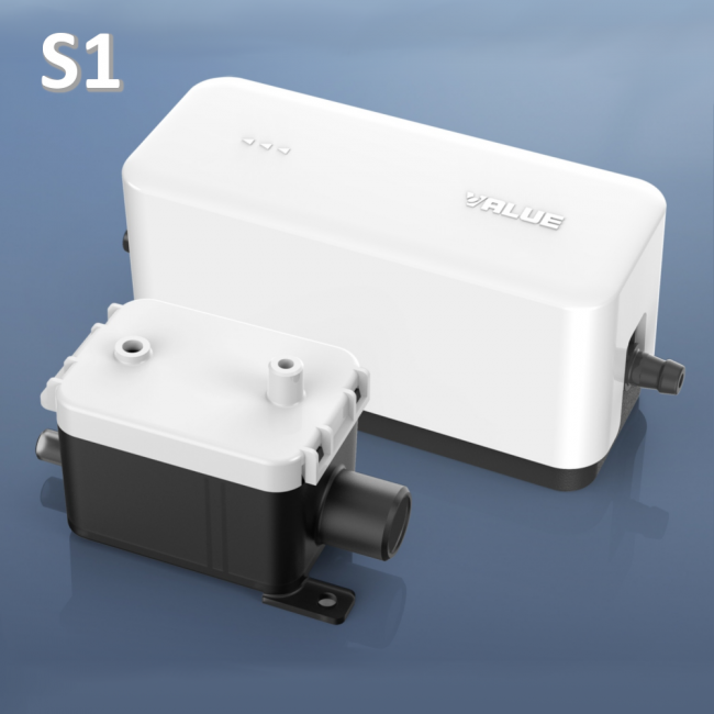 Mini pompe pour évacuation des condensats de climatisation S1 - VALEUR