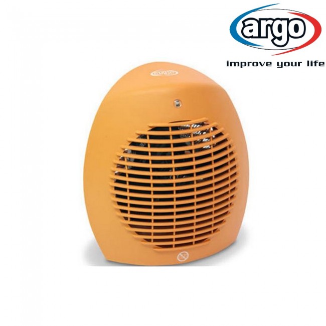 Ceramic Fan Heater - Argo Clima - ASTRO ORANGE