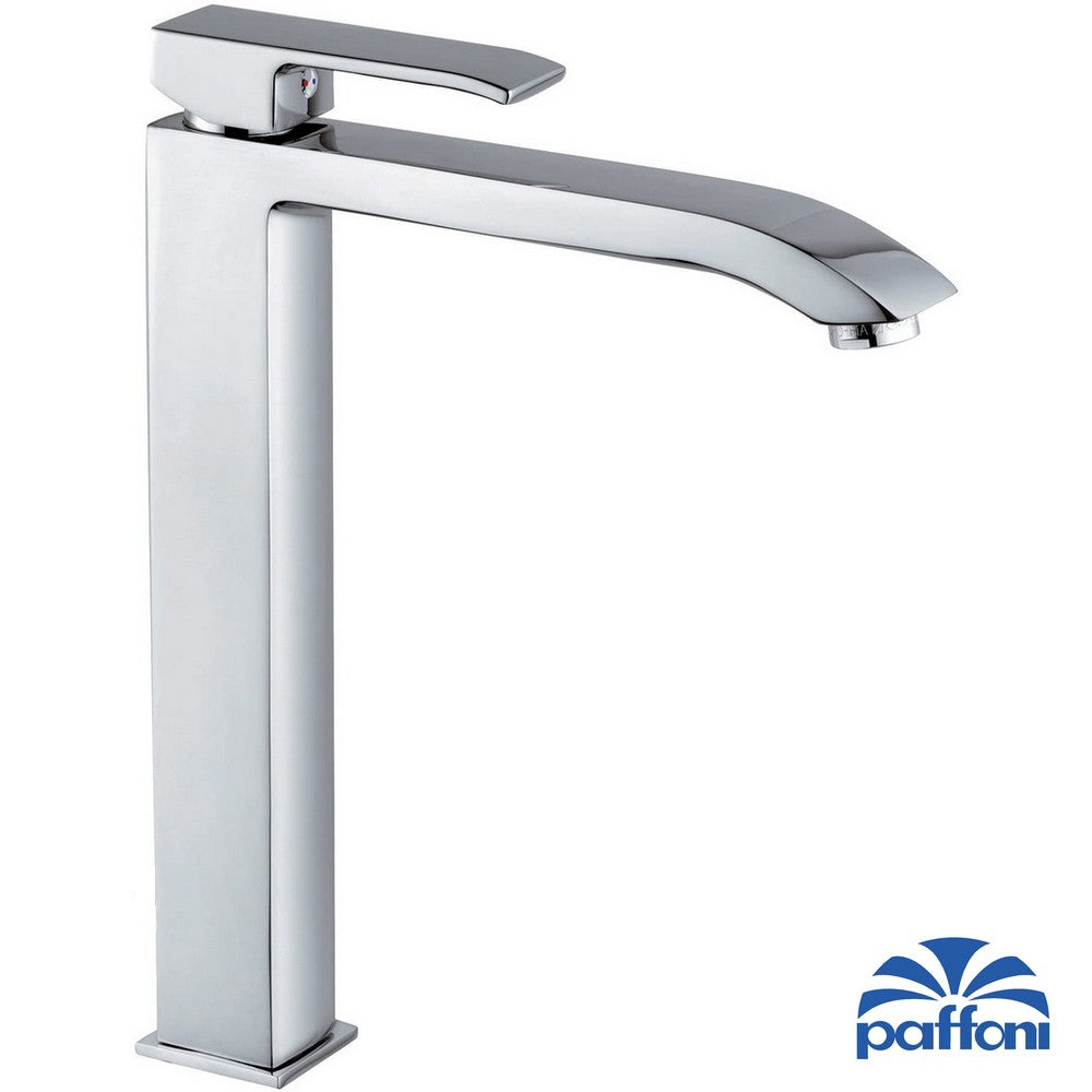 LES081 CR LEVEL PAFFONI Tall basin mixer