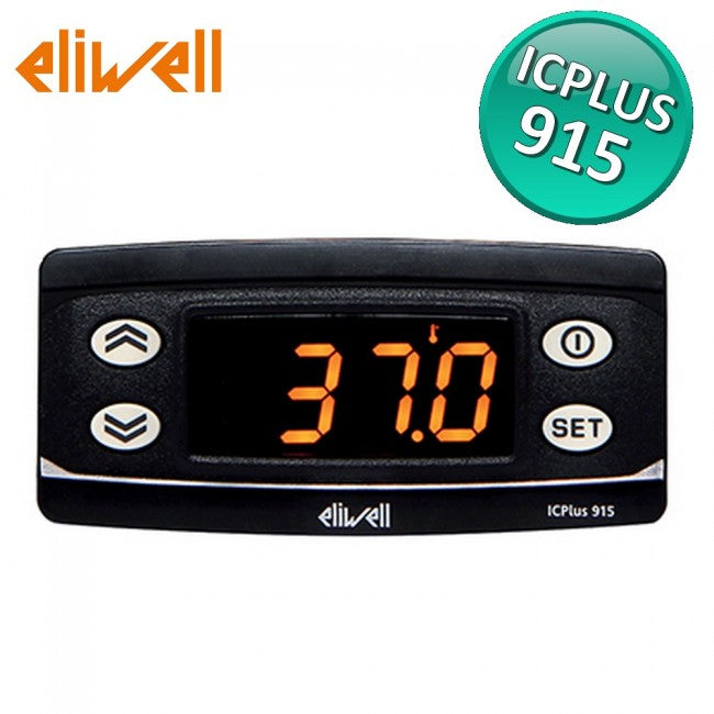 Electronic controller with 2 setpoints - JK PT100 12-24 Vac-dc - Eliwell ICPlus 915