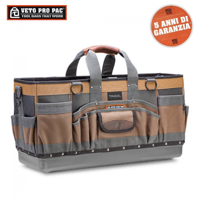Sac à outils pour équipement - Ouverture extra large VETO PRO PAC TF-XXL