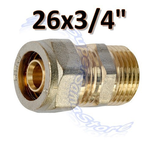 Vis multicouche - Filetage mâle droit 3/4 x 26 mm