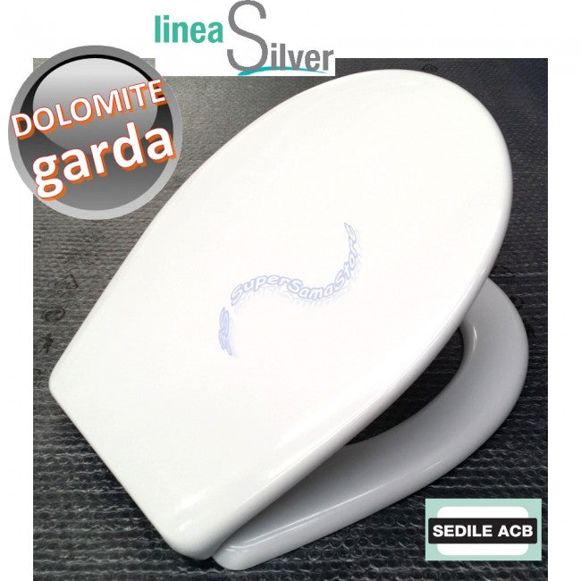 Abattant de toilettes thermodurcissable GARDA Ceramica Dolomite - ACB Ercos