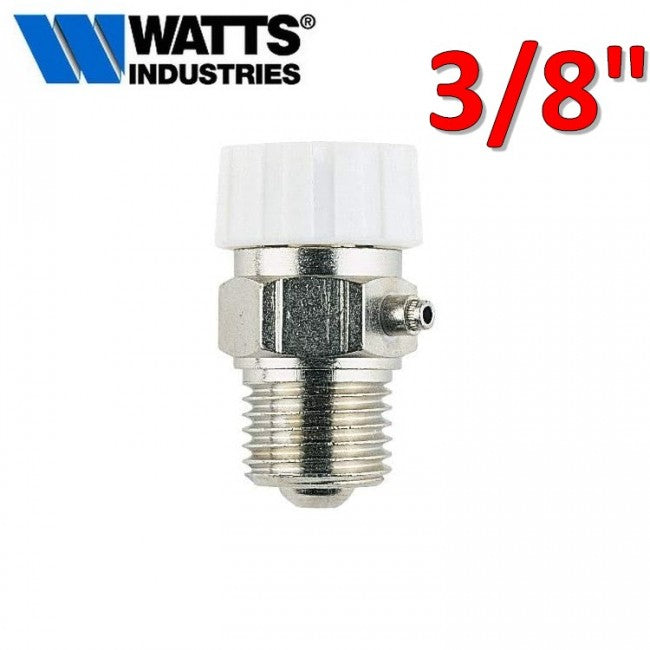 Soupape de purge d'air automatique 3/8'' pour radiateurs Hygrovent WATTS
