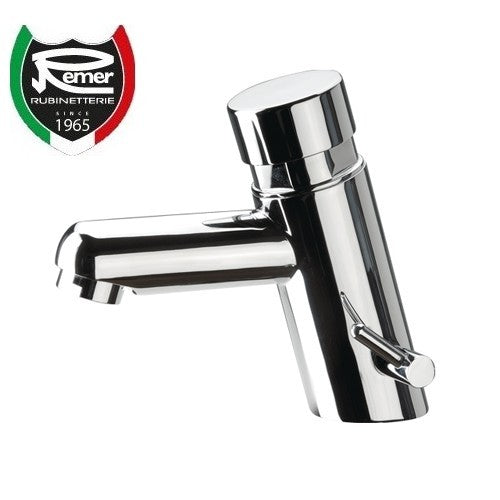 Robinet mitigeur de lavabo à fermeture automatique Remer TE18M