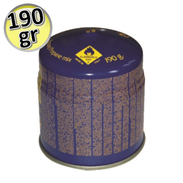 Cartouche de gaz butane de 190 g - Pour fer à souder piézoélectrique