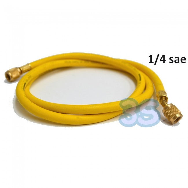 Tuyau flexible pour R22 et R407c - 1/4'' jaune