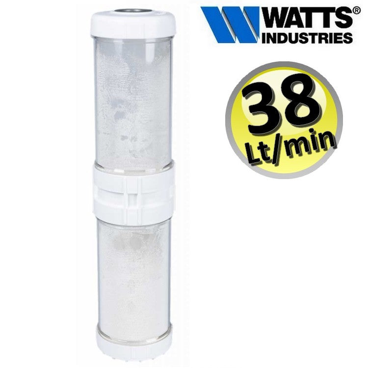 Cartouche de remplacement WATTS pour système anticalcaire Oneflow OFTW 38 l/min