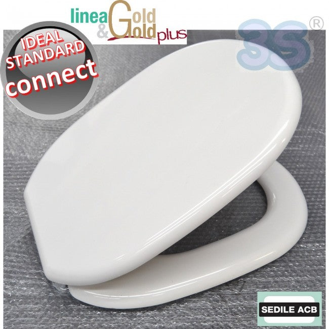 Abattant de toilettes CONNECT Ideal Standard - ACB Ercos Gold Line