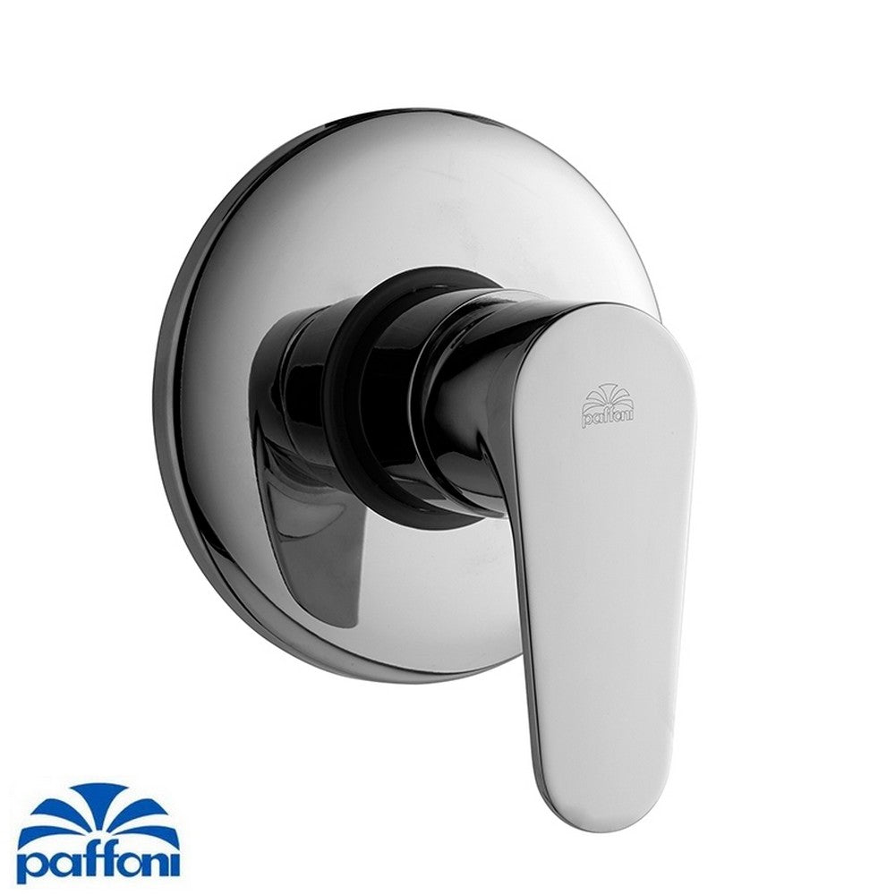 Paffoni VERT Built-in Shower Mixer GR010CR Plate D. 116 mm
