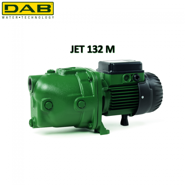 Pompe électrique centrifuge auto-amorçante DAB JET 132 M - Raccordements 1''