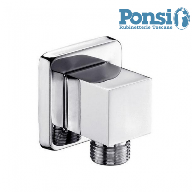 Coude de raccordement carré pour flexible de douche - BNPRECPA13 Ercos