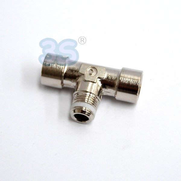 Raccord en T 1/8'' filetage pour gaz femelle mâle femelle