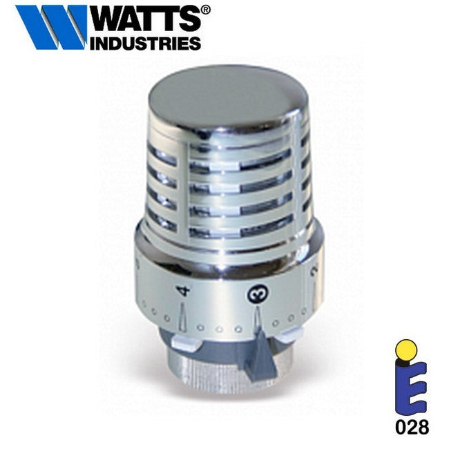 tête testa thermostatique cromo chrome actionneur Watts Cazzaniga 147CR