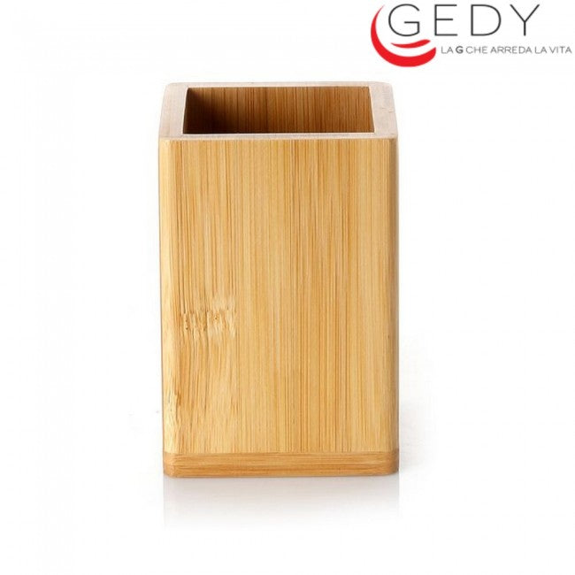 Porte-brosse à dents en bambou fabriqué en bois