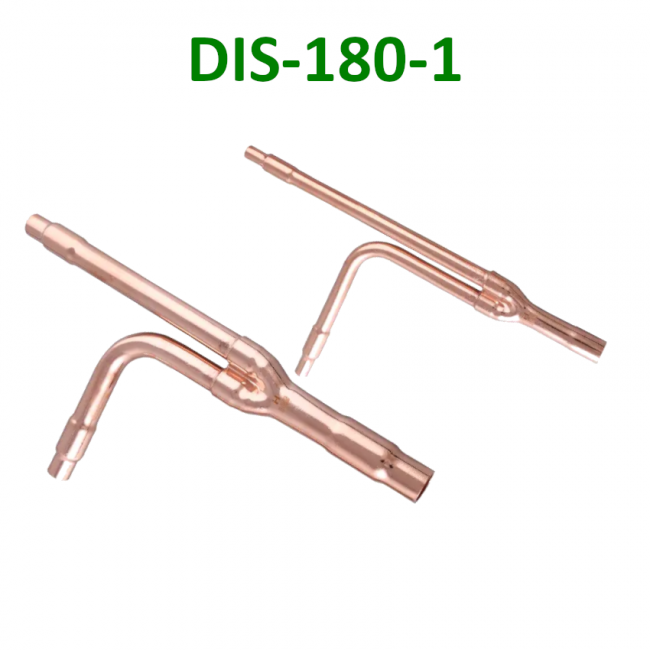 Raccord de branchement en cuivre pour système VRV/VRF Mitsubishi Electric DIS-180-1