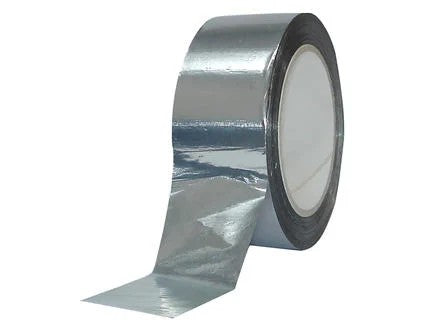 Ruban adhésif en feuille d'aluminium isolant et résistant aux UV de 50 m