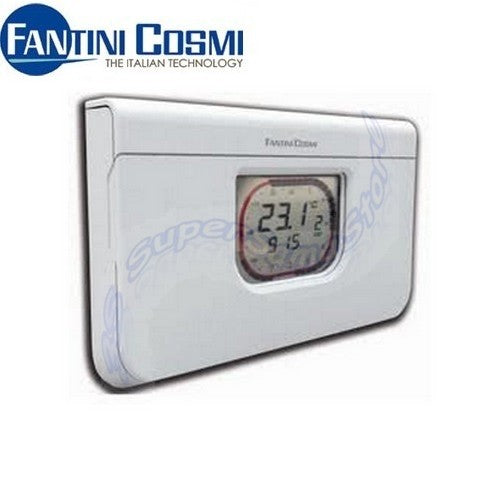 Fantini Cosmi C68 Daily Chronothermostat with Battery-Powered Knobs