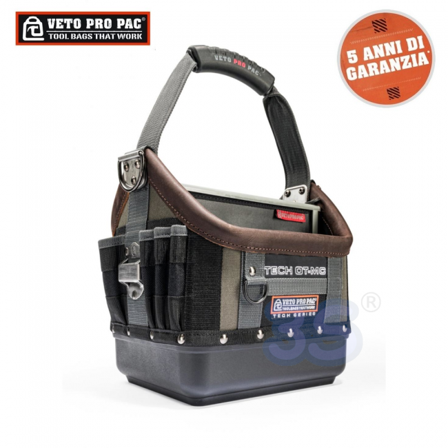 Sac de travail professionnel VETO PRO PAC TECH-OT-MC - 28 poches