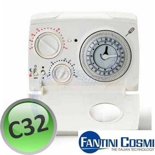 Daily programmable thermostat with jumpers - C32 Fantini Cosmi