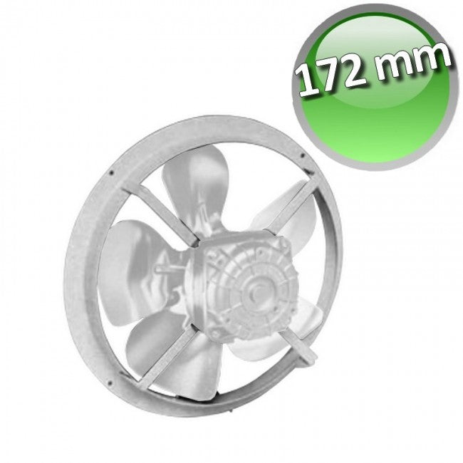 Fan hub for Ø 172 mm fan and 5 W pentavalent motor