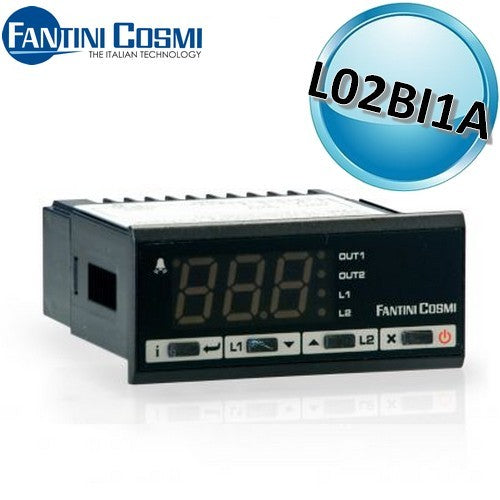 Thermostat PID proportionnel 12 Vca avec sonde -40 à 105 °C - Fantini Cosmi L02BI1A