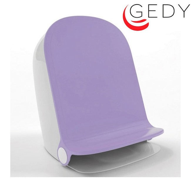 GEDY MOBY bathroom waste bin - lilac white