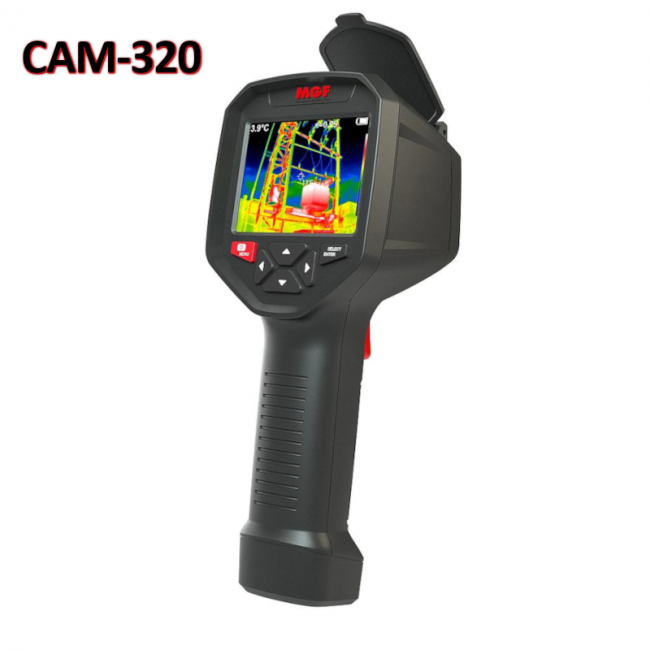 Caméra thermique numérique Wi-Fi MGF CAM-320 - Écran TFT 3,5 pouces