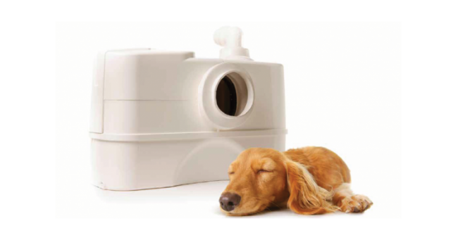 Broyeur de type Sanitrit pour toilettes + 1 utilisateur supplémentaire - Salle de bain DAB GENIX 110