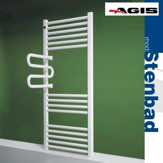 STENBAD AGIS WHITE TOWEL DRYER 115x50 cm WITH OPENING DIFFUSER