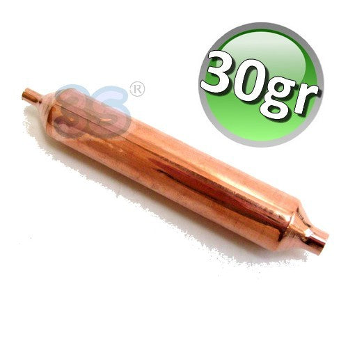 30g molecular copper filter drier - for refrigeration circuit