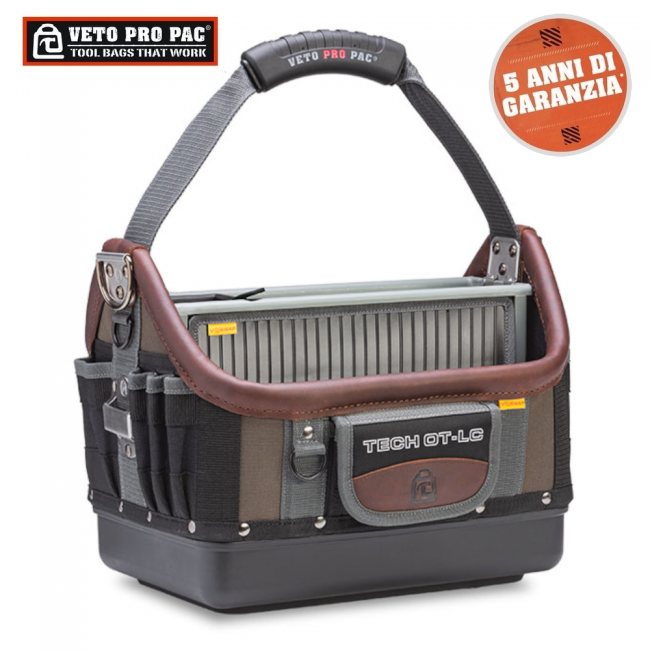 Grande sacoche à outils ouverte pour techniciens VETO PRO PAC PACH OT-LC