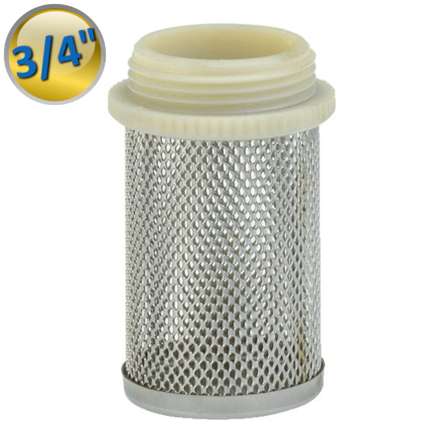H0157 - Filtre de rechange M 3/4'' en acier inoxydable pour clapet de pied, pour VALSTOP/EUROSTOP - Enolgas