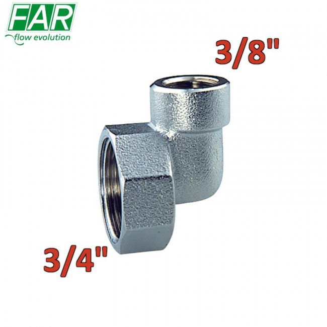 4050 - Coude à extrémité inclinée 3/4'' x 3/8'' - FAR