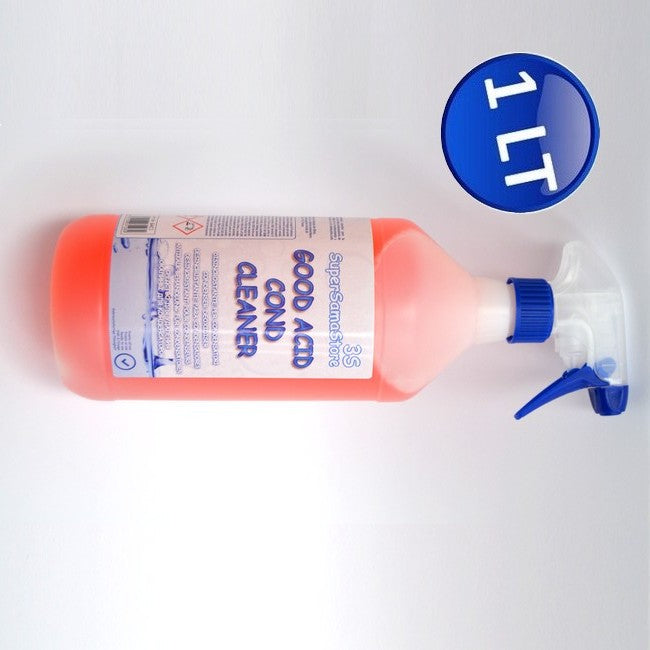 Nettoyant pour condenseur acide de qualité, flacon pulvérisateur de 1 L