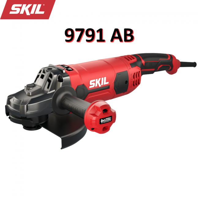 Meuleuse d'angle SKIL 9791 AB avec électronique et système de réduction des vibrations supérieur (VRS+) - 2 200 W