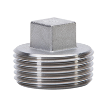 Galvanized Malleable Iron Plug with 1" Male Edge