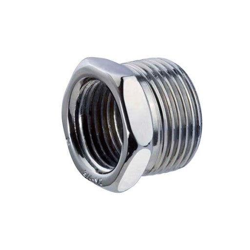 Réducteur en acier zingué 3/4'' mâle x 1/2'' femelle - 1 PIÈCE