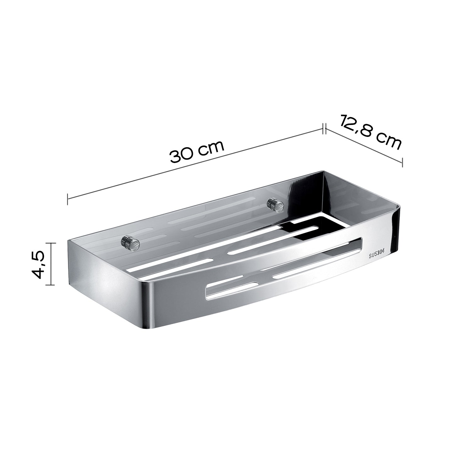 Support de douche en acier inoxydable - G-Nerva GEDY 2417