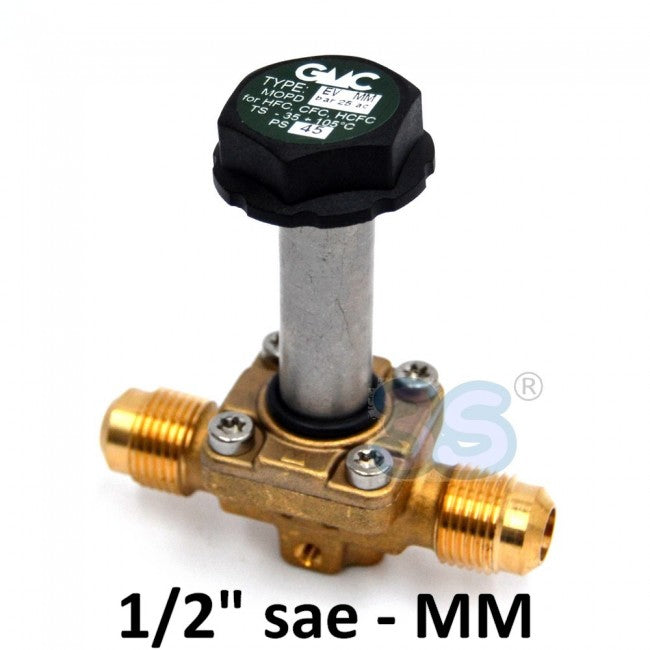 EV104MM - Électrovanne GMC, raccords mâles 1/2'' x 1/2'' SAE