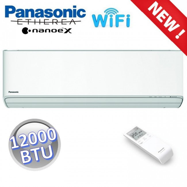 Unité intérieure blanche ETHEREA avec Wi-Fi intégré, 12 000 BTU, pour systèmes R32 mono/multi-systèmes - Série Z