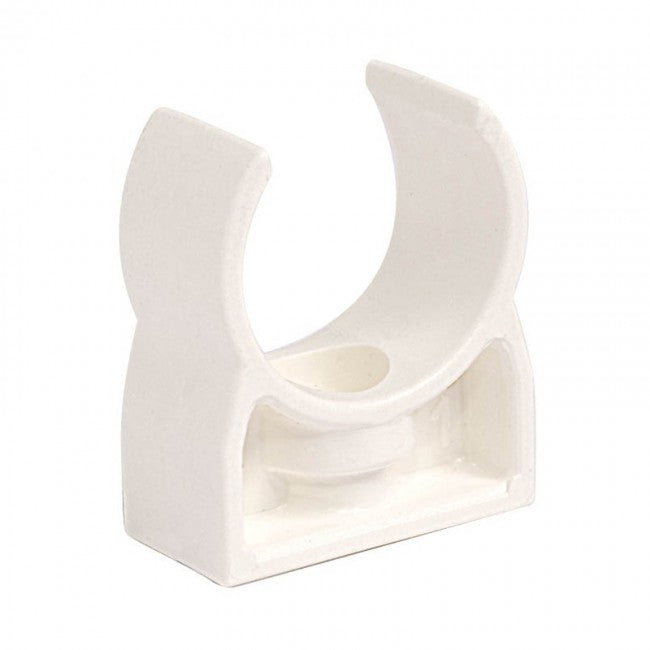 Collier pour tuyau rigide Ø 20 mm en PVC pour évacuation des condensats