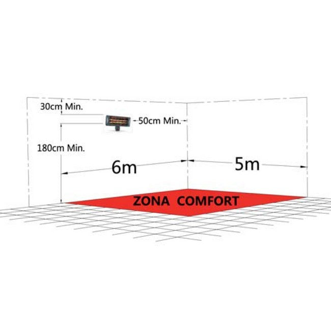 KALOREASY 2 Aspira Fantini Cosmi Infrared Heat Lamp - 2 power levels